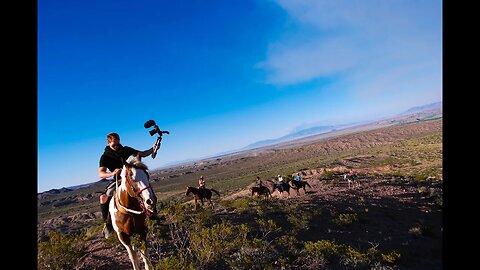 RIDING HORSES WILD THROUGH INTENSE CANYONS