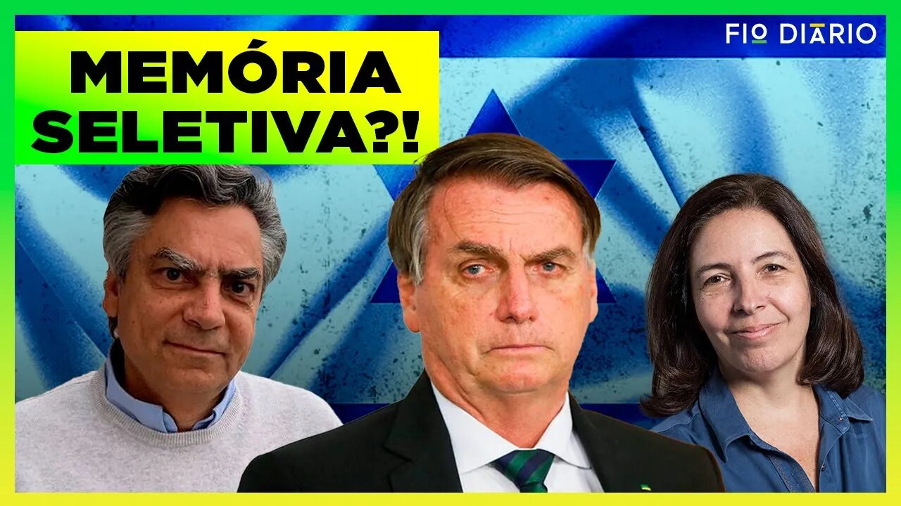 GUERRA EM ISRAEL FAZ DIOGO MAINARDI RELEMBRAR BOLSONARO E MÔNICA BERGAMO ESQUECER O JUÍZO