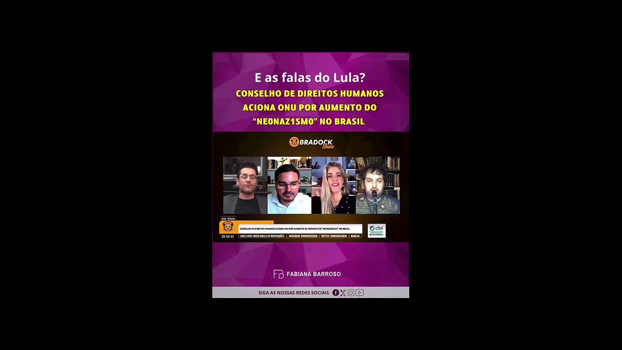 Conselho de Direitos Humanos aciona ONU por aumento do N30N4Z1SM0 no Brasil