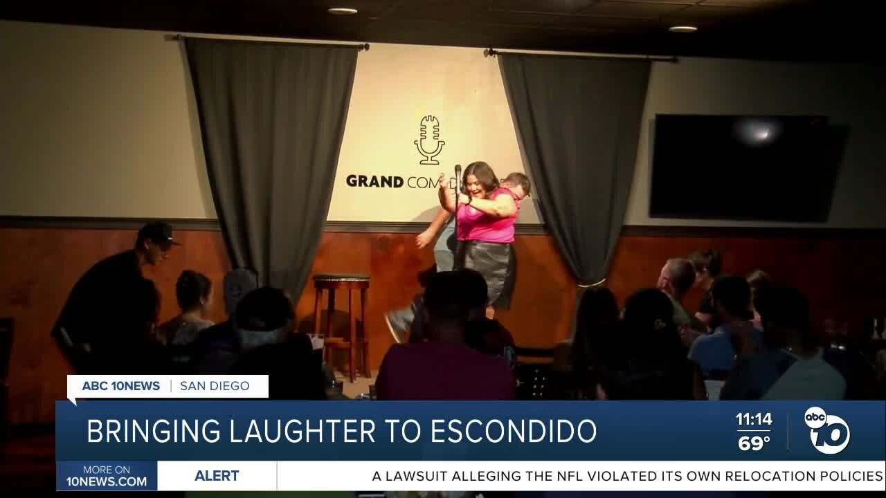 The Grand Comedy Club looking to build up and bring more laughter to Escondido