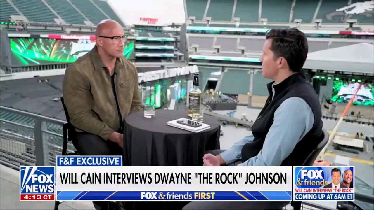 Dwayne The Rock Johnson claiming he regrets endorsing Biden for the 2020 election. FBI RAID INCOMING