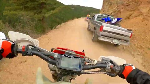 Riding Around - vlog #132 - Honda XR650R Day!