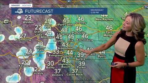 Windy and cooler across the Denver metro area today