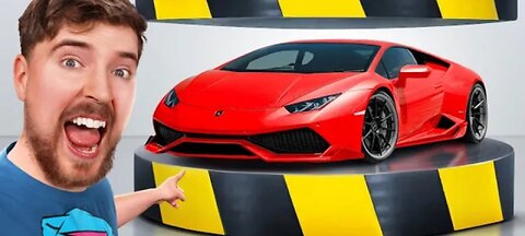 Hydraulic press vs Lamborghini