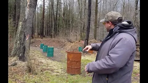 Bullet Flight patterns through thin Material