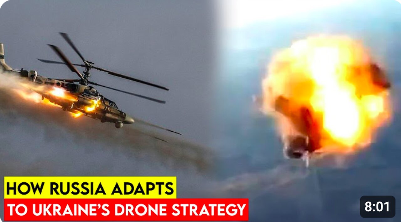 🇷🇺 ⚔ Russia’s Ka-52 Helicopter Shot Down Ukraine’s UAV for the First Time!