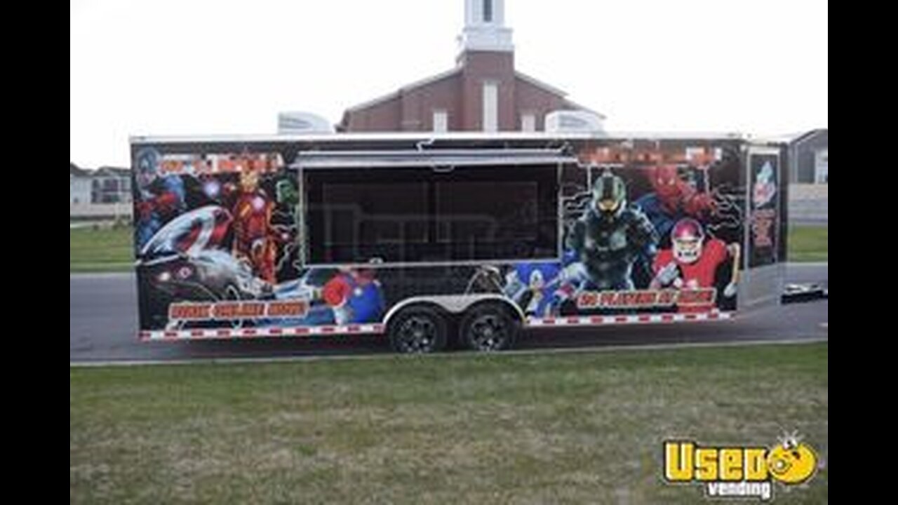 2019 - 28' Mobile Video Gaming Trailer | Mobile Entertainment Unit for Sale in Utah