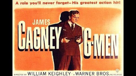 G-MEN 1935 Cagney is a Crusading FBI Agent Whose Partner is Murdered FULL MOVIE in HD