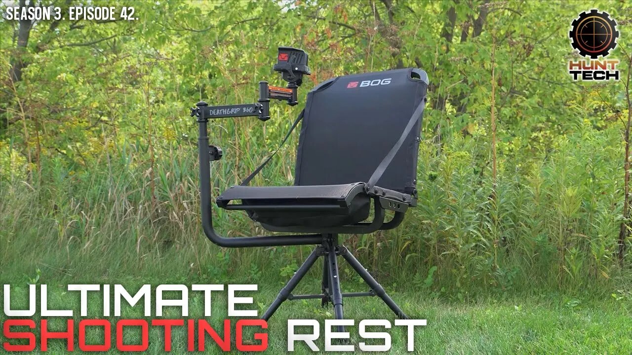 BOG DeathGrip 360: A 2-in-1 Chair and Rest for Deer Hunting