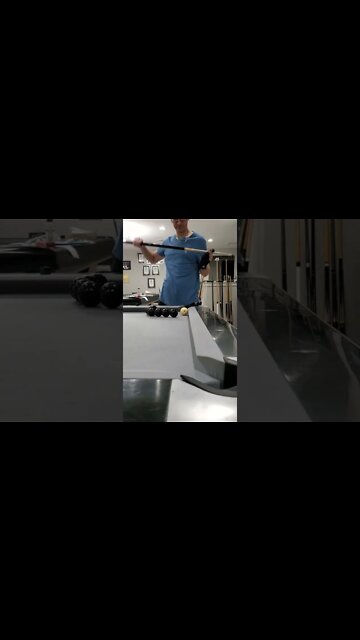 Why make it easy when you can make it complicated?! 😂⚪🔴🎱 #shorts #8ballpool #tricks