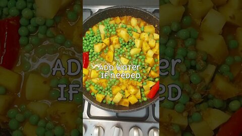 मटर आलू की रेसिपी Aloo Matar Recipe #shorts