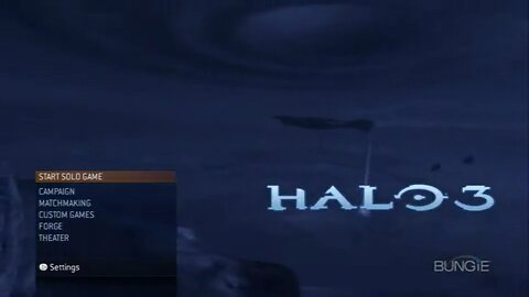 Halo 3 main menu