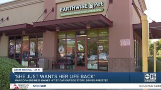 Maricopa pet supply owner recovering after hit by car