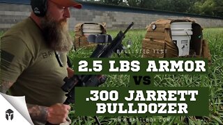 Blaze Defense Systems Lightweight Armor Testing