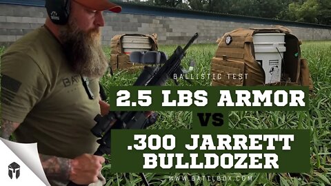 Blaze Defense Systems Lightweight Armor Testing