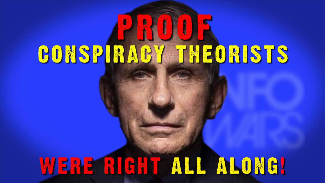 Proof "Conspiracy Theorists" Were Right All Along!