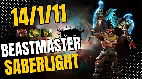 SabeRLight's Beastmaster Domination - 20-Minute Victory in Dota 2!