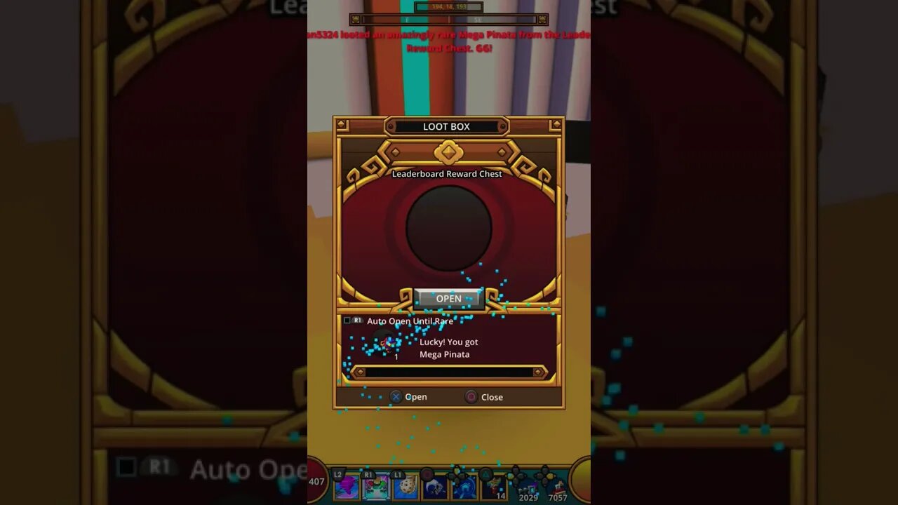 Trove Mega Pinata Rare Unboxing! #shorts #trove #rare #ps5