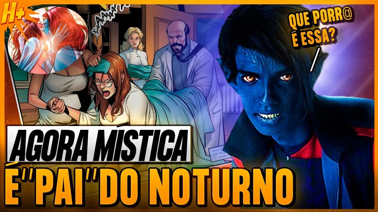 X-MEN - MÍSTICA VIROU LESBIC4 E WOKES MUDARAM ORIGEM DE NOTURNO