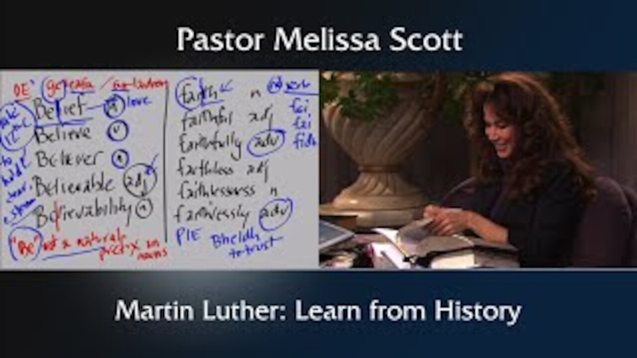 Martin Luther: Learn from History