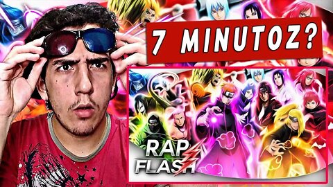 SpeedLord - AKATSUKI (Naruto Shippuden) | ESPECIAL 100K | Flash Beats (Prod. Hunter) [ React ]