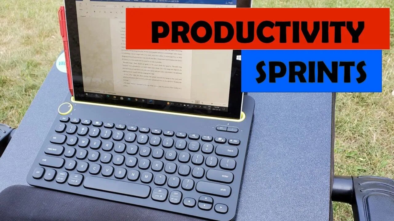 PRODUCTIVITY SPRINTS / Writing Sprints / Write with me! / AuthorTube Write In
