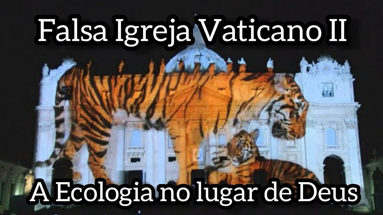 A fauna ecológica no lugar de Deus