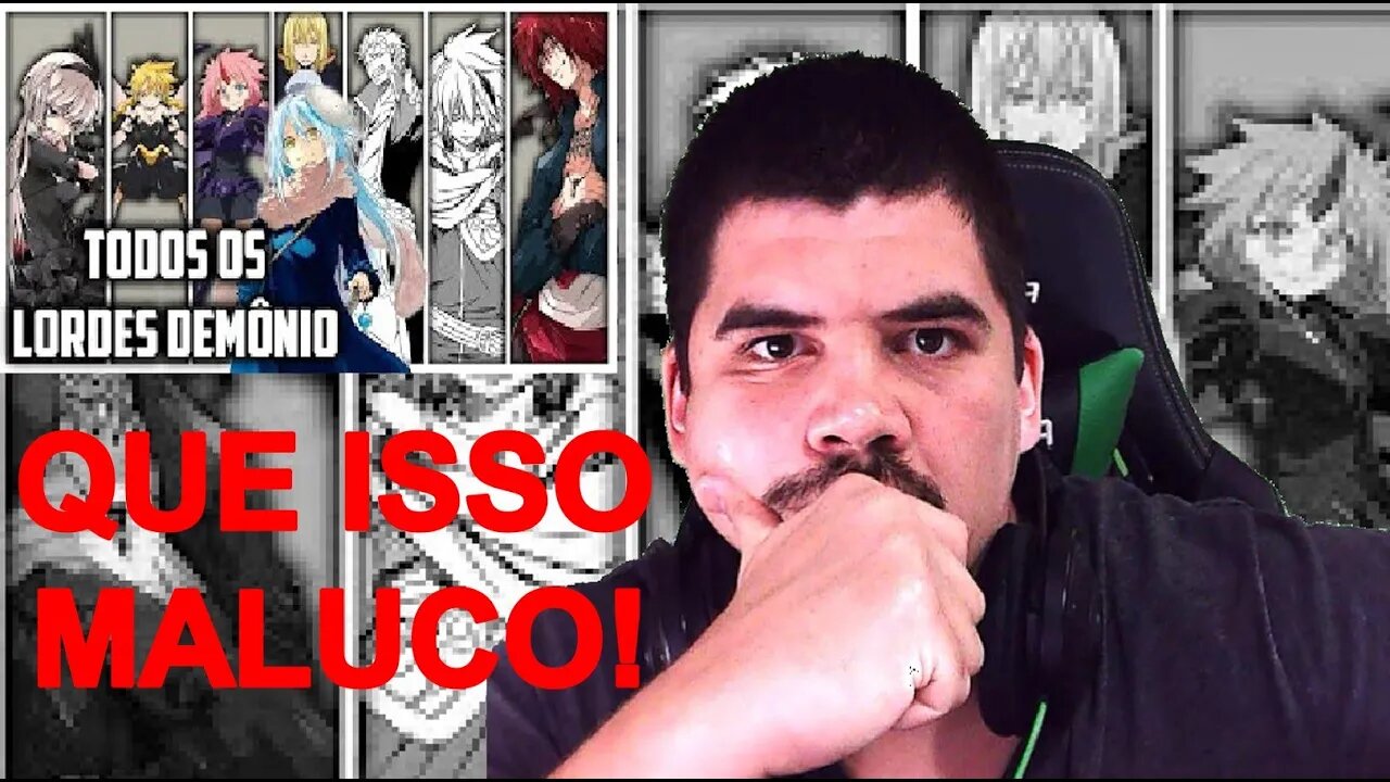 REACT TODOS OS LORDES DEMÔNIO EM TENSEI SHITARA SLIME DATTA KEN (SPOILERS) - MELHOR DO MUNDO