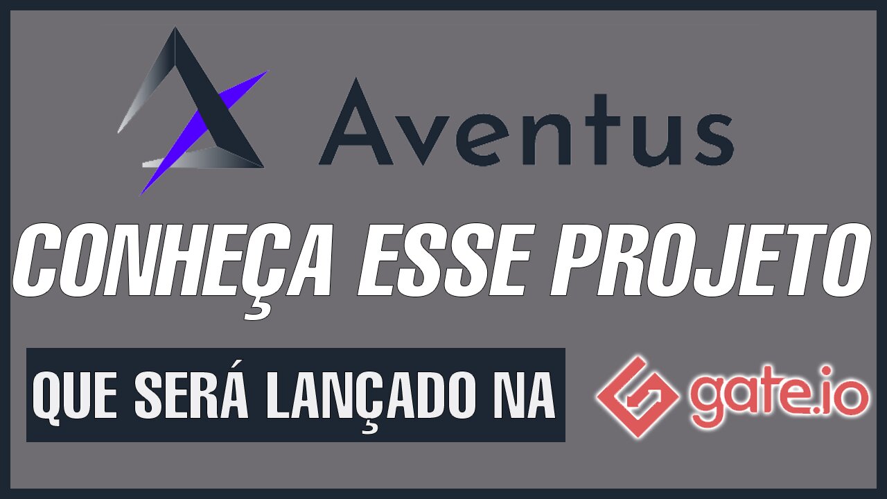 Aventus (AVT) - Lançamento na Gate.io Conheça o Projeto e Porque Pode Valorizar Muito!