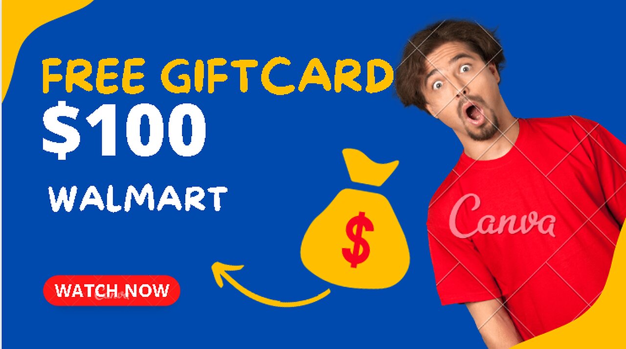 FREE 100$ Walmart gift card!