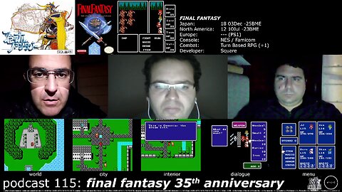 podcast 115: final fantasy 35th anniversary