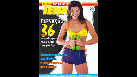 Revista World Tennis-Janeiro de 1997-Raquel Freire