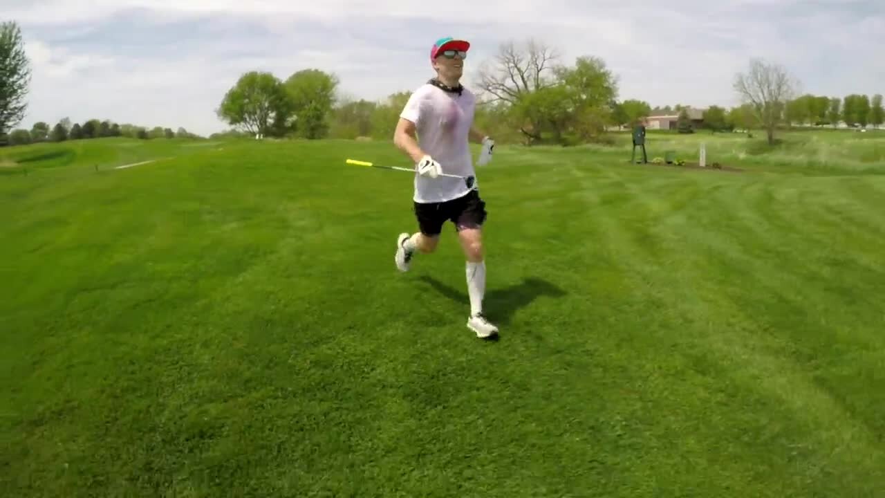 Golfer raises money for Special Olympics by trying to set a world record over 24 hours