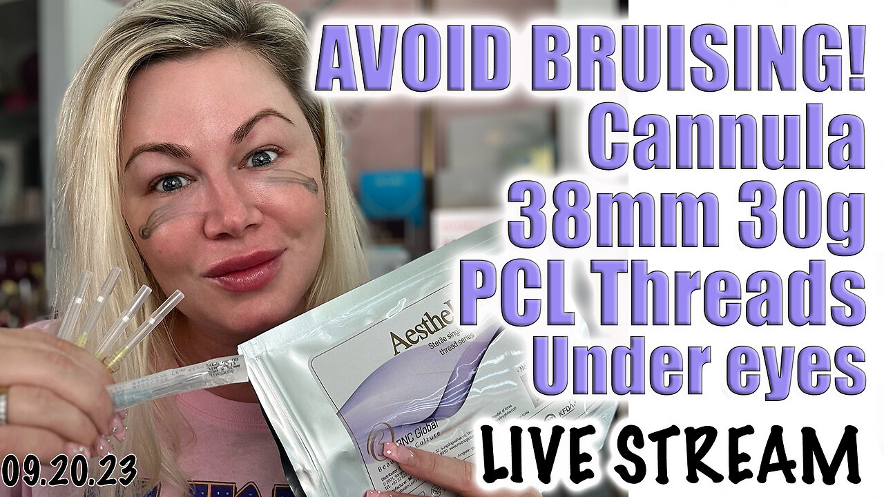 Let's Discuss Cannula Threads to prevent bruising, acecosm ! Wannabe beauty Guru | Code Jessica10