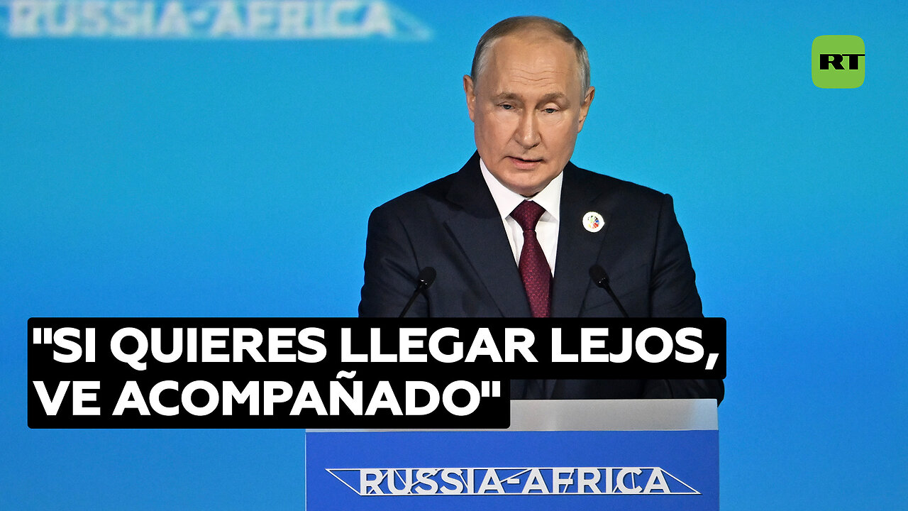 Putin reiteró que Rusia y África continuarán desarrollando alianzas estratégicas