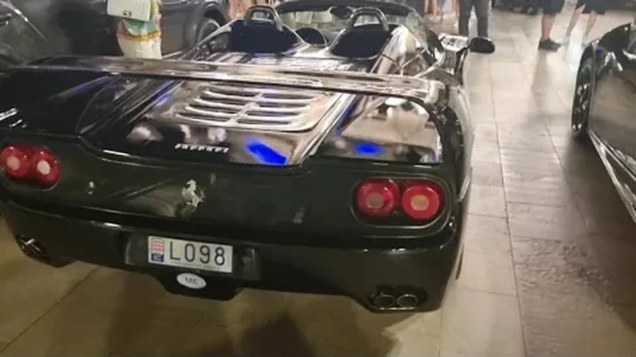 Ferrari F50 in black looks menacing in Monaco 🤯👌