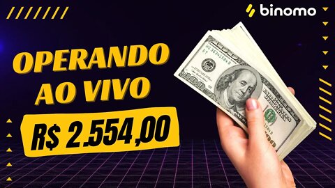 Binomo Ao Vivo - Lucramos Mais de 2 Mil Reais operando com os Inscritos