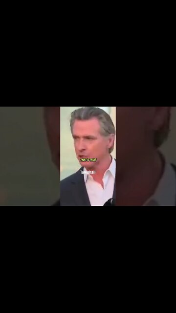 Gavin Newsom just FLAT OUT admitted this...