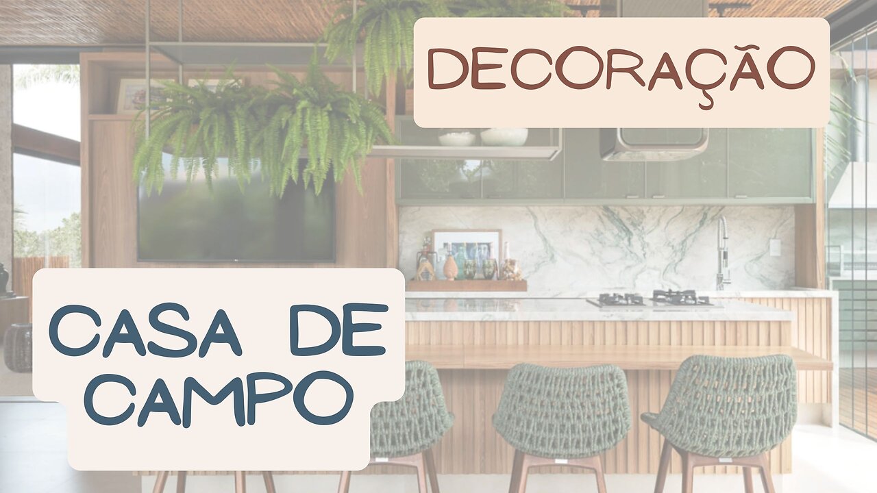 Decoração Rústica