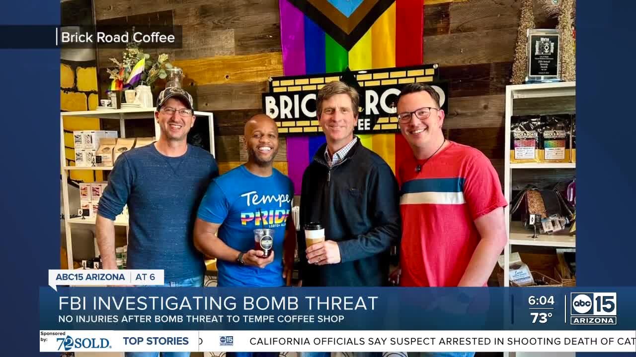 Tempe mayor condemns threat made toward LGBTQ-friendly coffee shop