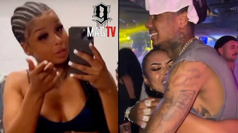 Blueface "GF" Chrisean Rock Is Salty About Him Hugging Up On Female Fan! 😡