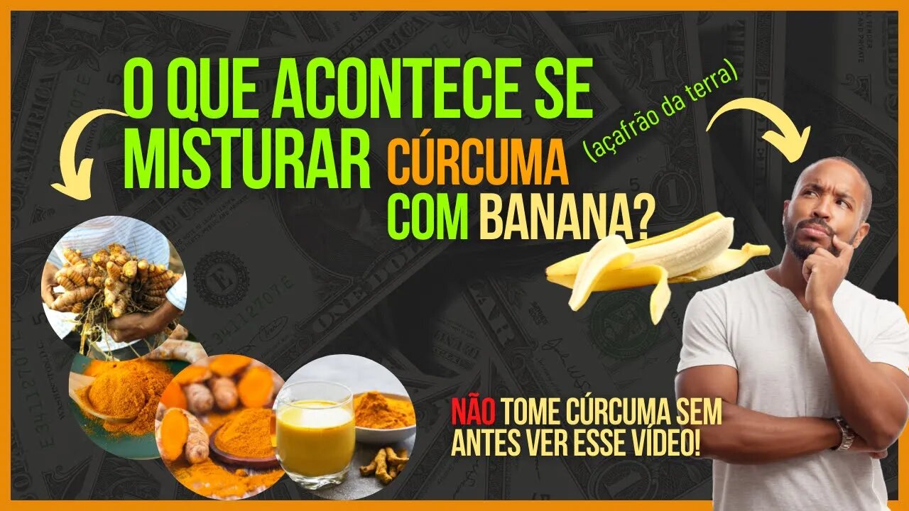 Não tome cúrcuma sem antes ver esse Vídeo!