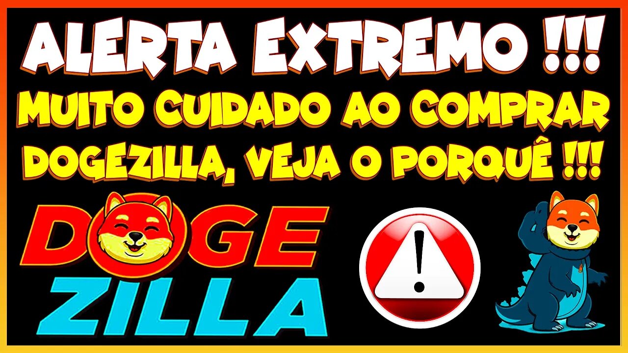 ALERTA EXTREMO MUITO CUIDADO AO COMPRAR DOGEZILLA VEJA O PORQUE !!!