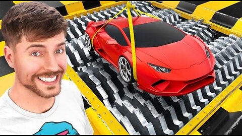 Mrbeast. Lamborghini Vs Shredder