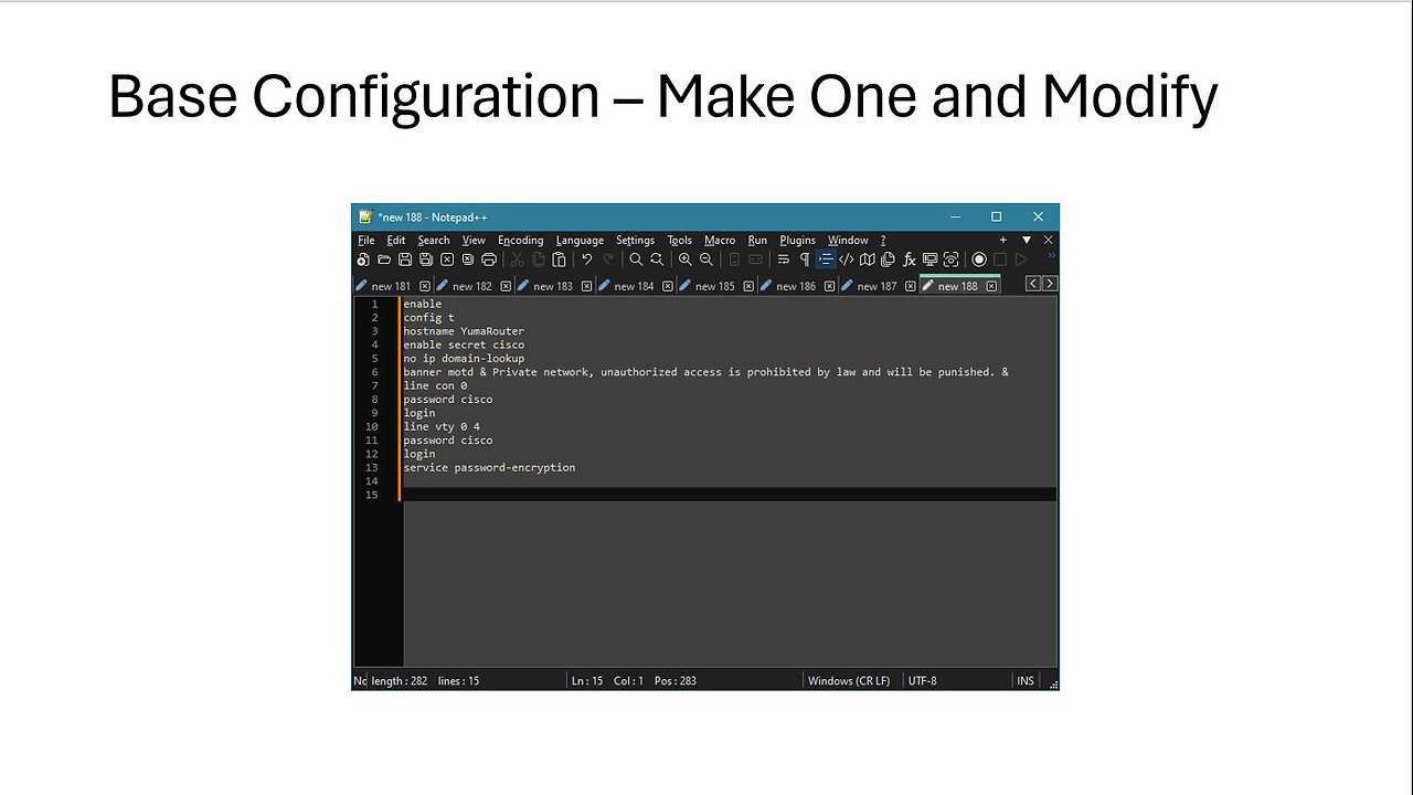 Cisco Network Build and Documentation How-To