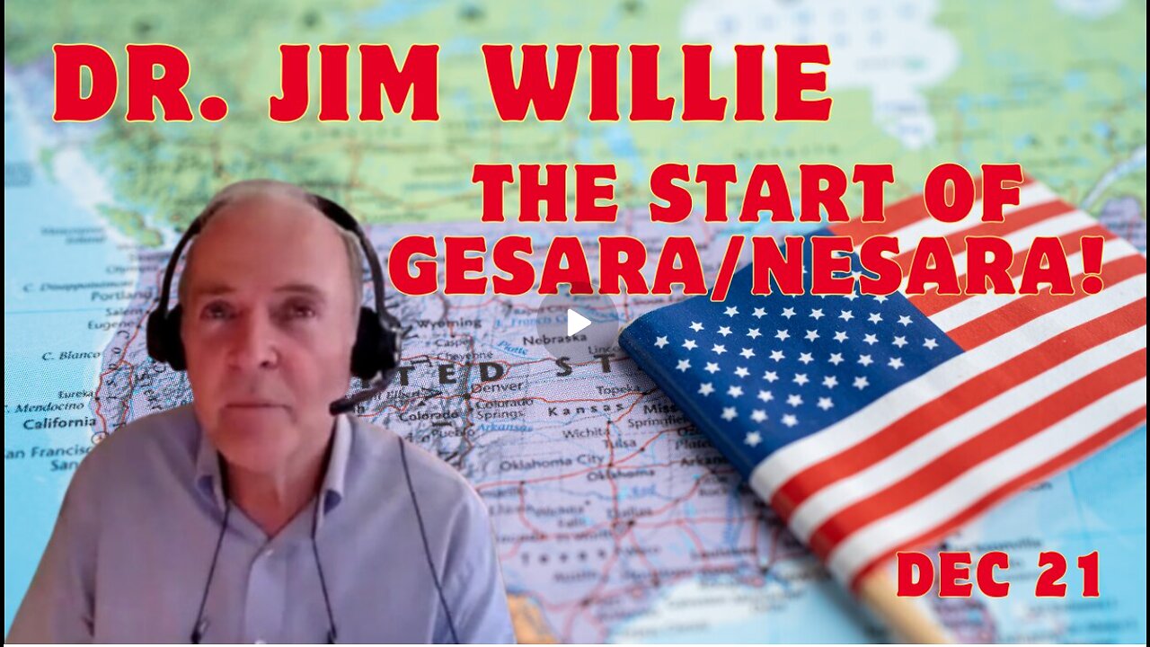 Dr. Jim Willie- EBS Shockwave Incoming - The Start of GESARA-NESARA!!! Dec 21