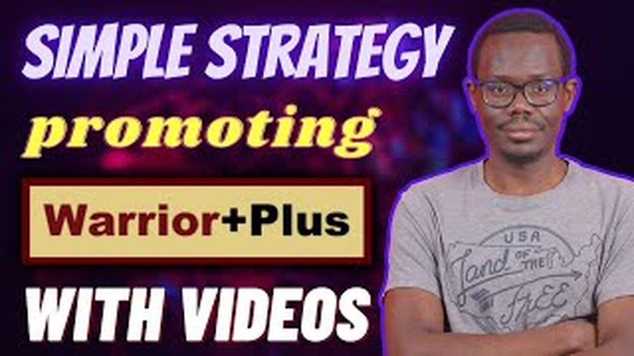 FAST MONEY WITH VIDEOS | How To Promote Warrior Plus Affiliate Products WIth Simple Videos