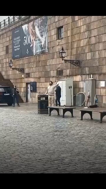 The Quran was again burned in front of the Swedish Parliament by the same person who did it before