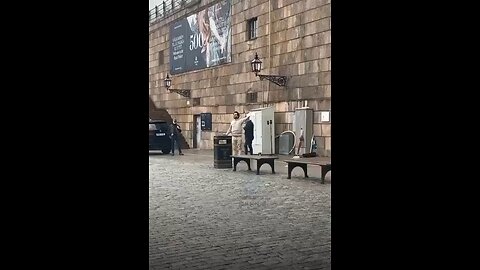 The Quran was again burned in front of the Swedish Parliament by the same person who did it before