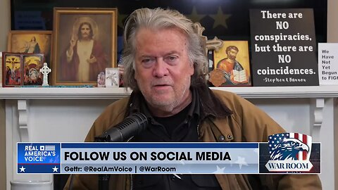 "Over My Dead Body": Bannon Calls On The American People To Not Let Congress Continue Their Reckless Spending